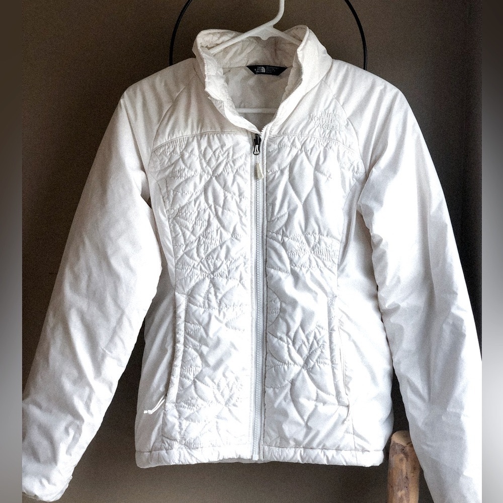 North Face White Down Puffer PERFECT CONDITION XS